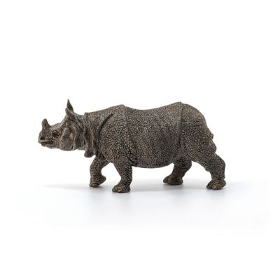 Image showing  Indian Rhinoceros Toy Figurine