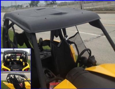 Image showing  Polyethylene ATV/UTV Top for Maverick/Commander, Cooter Brown
