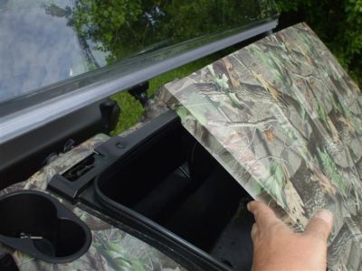 Image showing  Flip-Up Hard-Coated Windshield for Kawasaki Mule 4010