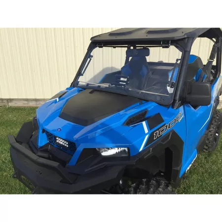 Extreme Metal Products Polaris General Flip Down Windshield ATV & UTV Cab Enclosures