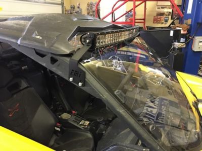 Image showing  Can-Am LED Light Bar Brackets for 2017-20 Maverick X3, 40 in.