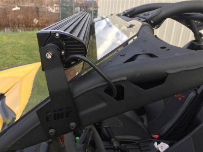 Image showing  Can-Am LED Light Bar Brackets for 2017-20 Maverick X3, 50 in.