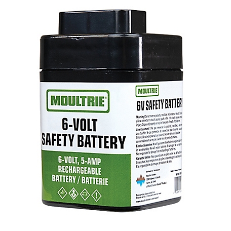 Moultrie 6V Rechargeable Game Feeder Safety Battery