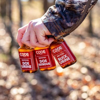 Image showing  2 fl. oz. Code Red Buck-N-Does Attractant Triple pk., 3-Pack