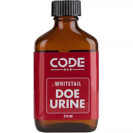 Code Blue Code Red White-tailed Doe Urine 2 fl ounces. Game Attractants