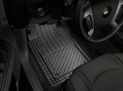 Image showing  Front and Rear AVM Automotive Floor Mats, Black, 4 pc. Set