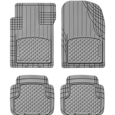 WeatherTech Front and Rear AVM Automotive Floor Mats, Grey, 4 pc. Set, 11AVMSG