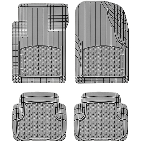 WeatherTech Front and Rear AVM Automotive Floor Mats, Grey, 4 pc. Set, 11AVMSG