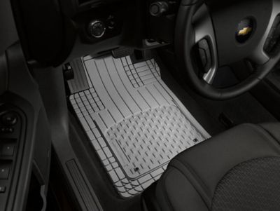 Image showing  Front and Rear AVM Automotive Floor Mats, Grey, 4 pc. Set