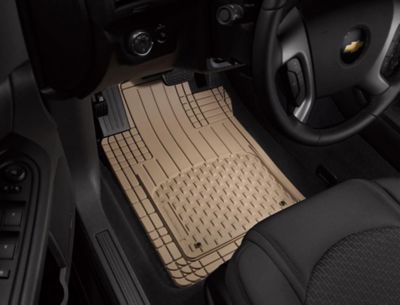 Image showing  Front and Rear AVM Automotive Floor Mats, Tan, 4 pc. Set