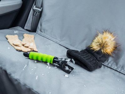 Image showing  High Back Rear Bench Seat Protector, Gray, DE2021GY