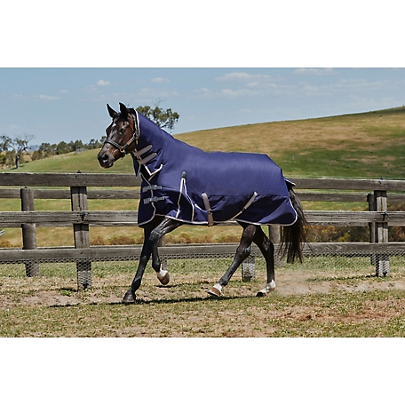 WeatherBeeta ComFiTec Essential Combo Horse Blanket with Neck, Mediumweight