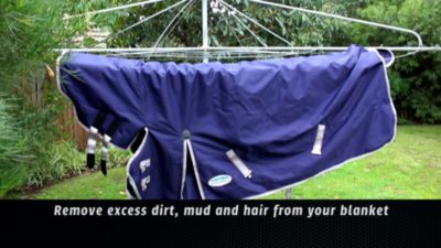 Image showing  ComFiTec Essential Horse Blanket with Standard Neck Neck Heavy