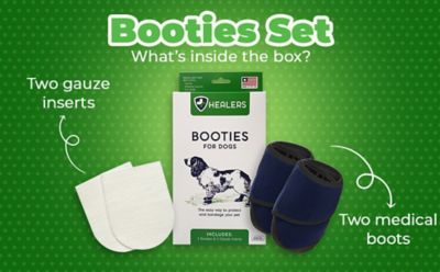Image showing  Medical Dog Boots, 2-Pack