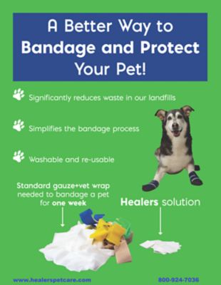 Image showing 5 th Healers Medical Dog Boots, 2 pk.