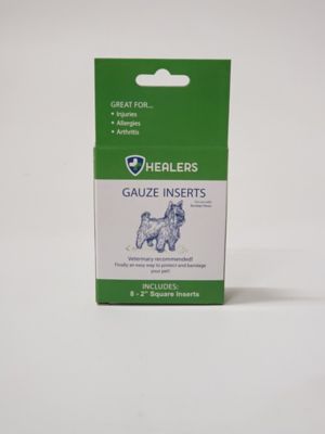 Image showing  Replacement Gauze Pads for Leg Wraps, 2 in. Squares