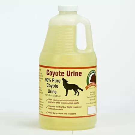 Just Scented 64 oz Coyote Urine Predator Odor Repellent by Bare Ground Animal & Rodent Repellent