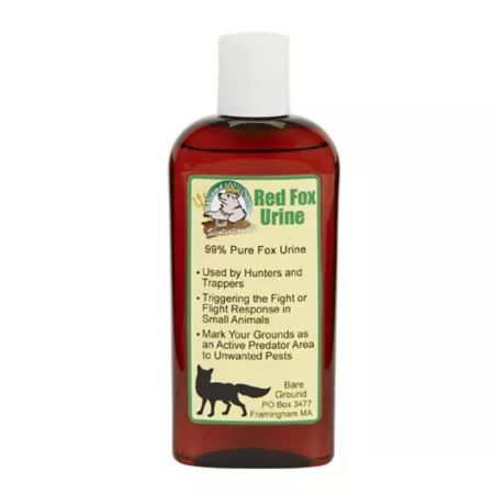 Just Scented 4 oz Fox Urine Predator Odor Repellent by Bare Ground Animal & Rodent Repellent