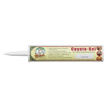 Just Scented 10 oz Coyote Urine Predator Odor Repellent Gel Tube Animal & Rodent Repellent