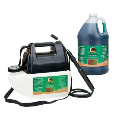 Just Scentsational 1 gal. Green Up Grass Colorant with Battery Powered Pump Sprayer