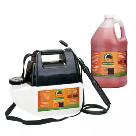 Just Scentsational 1 gal Battery Powered Red Bark Mulch Pigment Sprayer Colorants