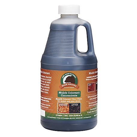 Just Scentsational 0.5 gal. Black Bark Mulch Colorant Concentrate