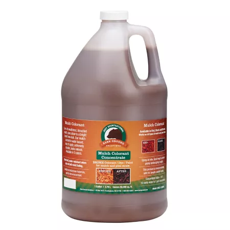 Just Scentsational 1 gal Coloring concentrate for brown bark mulch Colorants