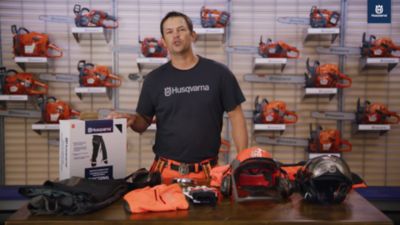 Image showing  Chainsaw Safety Apron Chaps, 42 in. Overall Length