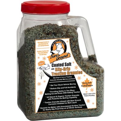 Bare Ground 12 lb. Winter Coated Granular Ice Melt with Infused Traction Granules