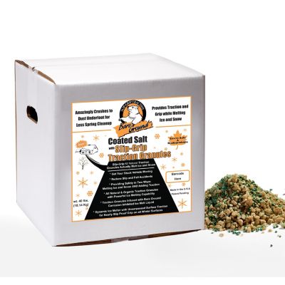 Bare Ground 40 lb. Winter Coated Granular Ice Melt with Traction Granules