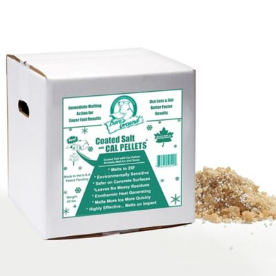 Bare Ground 40 lb. Winter Coated Granular Ice Melt with Calcium Chloride Pellets