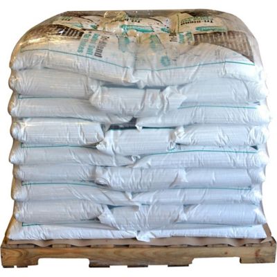 Bare Ground 50 lb. Winter Tri-Blend Coated Granular Ice Melt with Calcium Chloride Pellets, 45-Pack