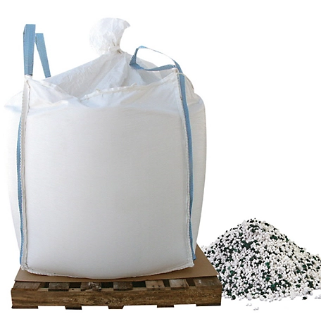 Bare Ground 1,000 lb. Winter Calcium Chloride Ice Melt Pellets with Traction Granules