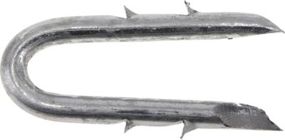 Hillman Fas-N-Tite Galvanized Double Barbed Fence Staples, 1-1/4 in., 5 lb.