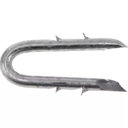 Hillman Fas-N-Tite Galvanized Double Barbed Wire Fence Staples 1-1/4 in 5 lb Pack of 353 Fencing Hardware