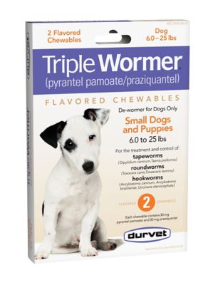 Durvet Triple Wormer, Small, 2 pk.