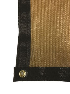 Riverstone Knitted Cloth Privacy Shade, 5.8 ft. x 10 ft., Tan