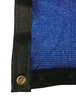 Riverstone Knitted Cloth Privacy Shade, 5.8 ft. x 10 ft., Blue