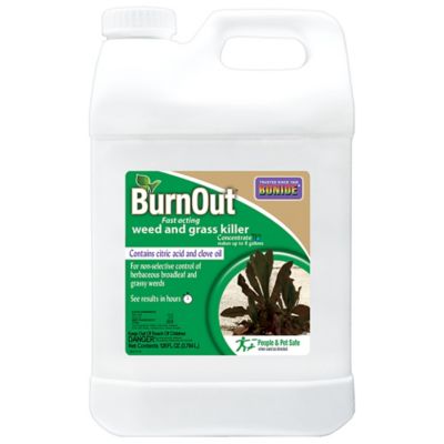 Bonide 2.5 gal. BurnOut Fast-Acting Weed and Grass Killer Concentrate