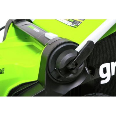 Image showing  16 in. 40V Cordless G-MAX 2-in-1 Electric Push Lawn Mower, 4Ah Battery and Charger Included
