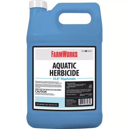 FarmWorks Aquatic Herbicide Pond Treatment 1 gal. Pond Cleaners & Chemicals