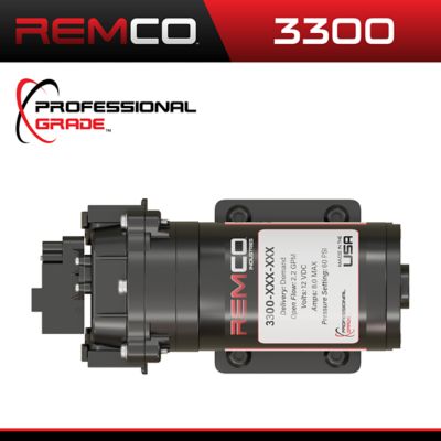 Remco Industries Demand Diaphragm Pump 90-3313 2.2 GPM 12 VDC 60 PSI for sale online 