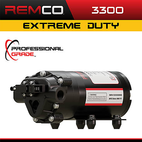 Remco 1.2 GPM 3/8" FNPT EPDM Demand Pump3321-1E4-82B 