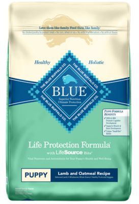 Blue Buffalo Life Protection Puppy Lamb and Oatmeal Recipe Dry Dog Food