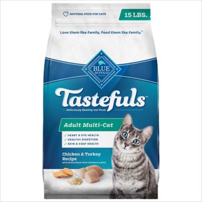 Blue Buffalo Multi-Cat Adult Grain-Free Chicken and Turkey Recipe Dry Cat Food