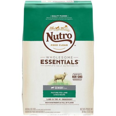 Nutro Wholesome Essentials Senior Grain-Free Lamb and Rice Recipe Dry Dog Food I feel good about feeding my dog Nutro dog food