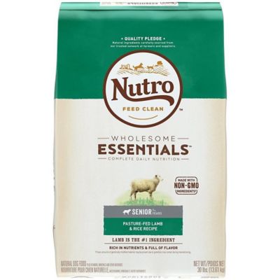 Nutro Wholesome Essentials Senior Grain-Free Lamb and Rice Recipe Dry Dog Food