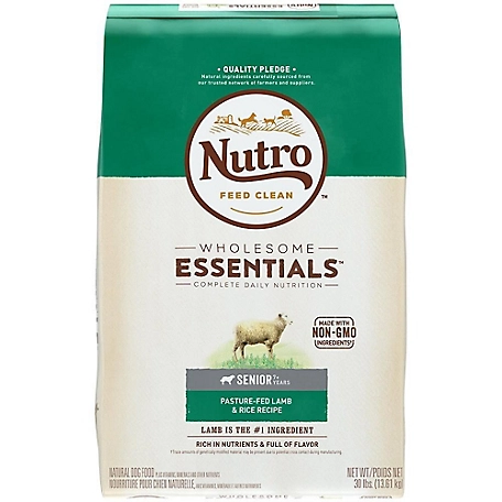 Nutro Wholesome Essentials Senior Grain-Free Lamb and Rice Recipe Dry Dog Food