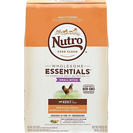 Nutro Wholesome Essentials Small Breed Adult Grain-Free Chicken, Brown Rice and Sweet Potato Recipe Dry Dog Food