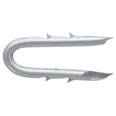 Hillman Fas-N-Tite Galvanized Double Barbed Fence Staples (1-3/4in.) -5 lb